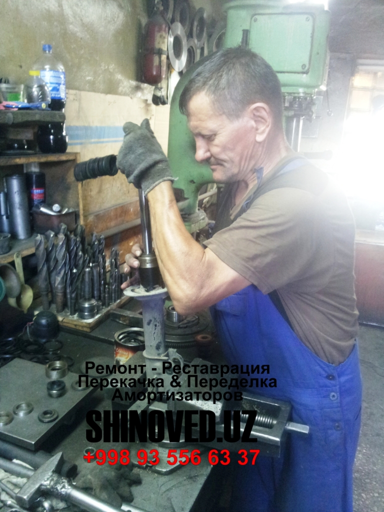 remont amortizatorov shinoved.uz peredelka amortizatorov - perekachka amortizatorov