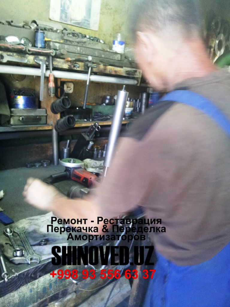 remont amortizatorov shinoved.uz peredelka amortizatorov - perekachka amortizatorov