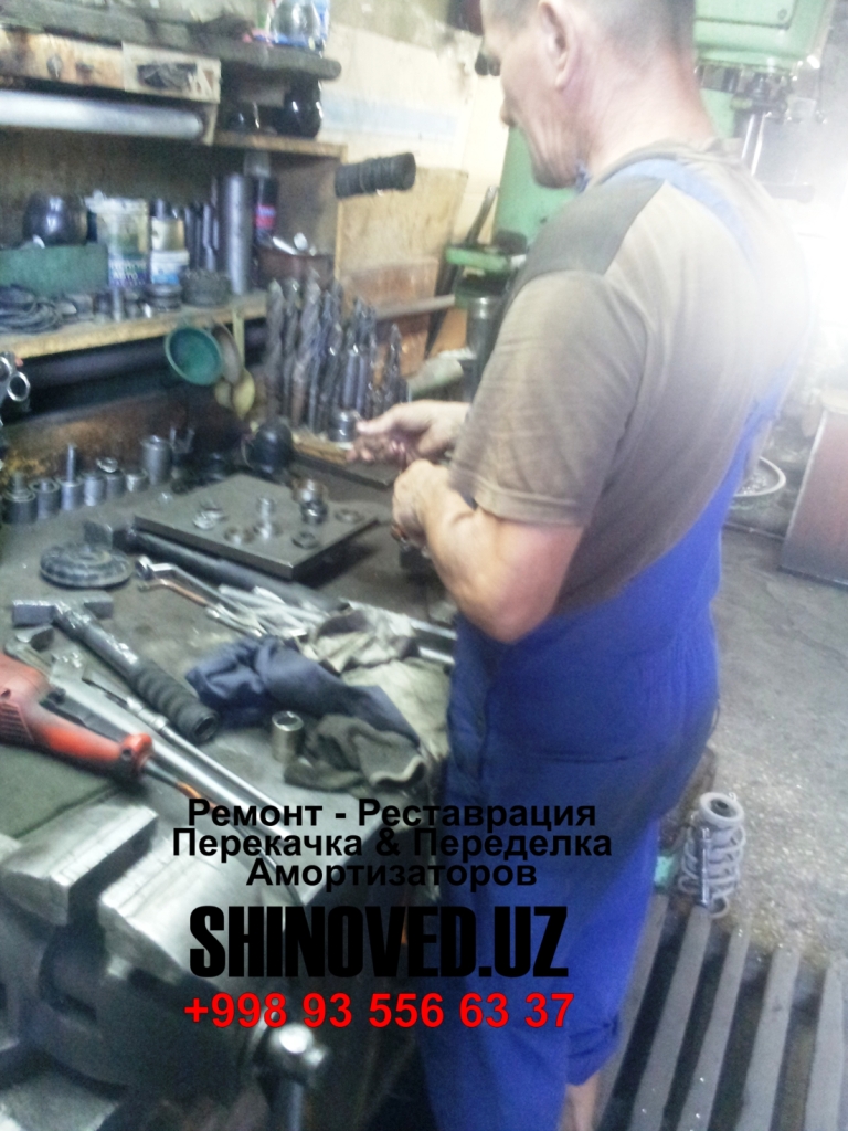 remont amortizatorov shinoved.uz peredelka amortizatorov - perekachka amortizatorov