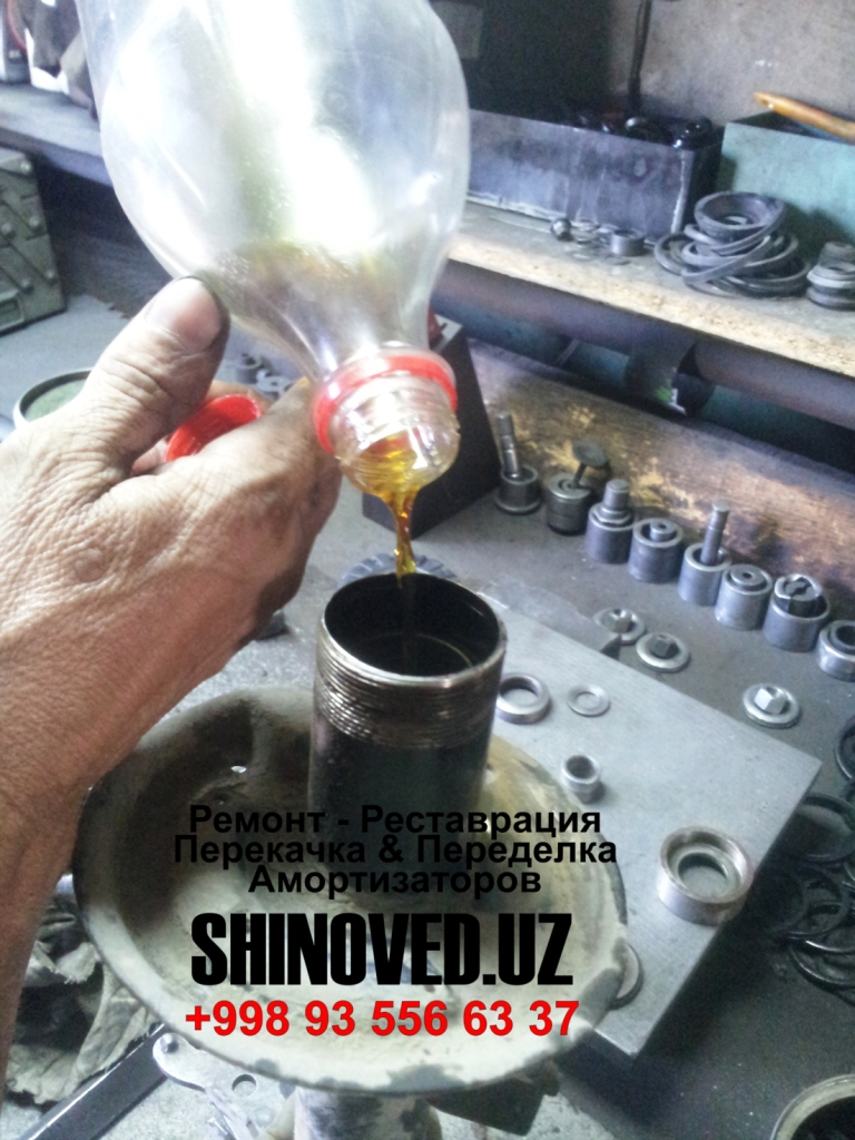 remont amortizatorov shinoved.uz peredelka amortizatorov - perekachka amortizatorov