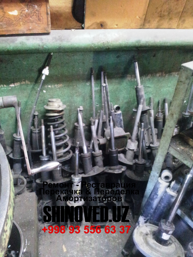 remont amortizatorov shinoved.uz peredelka amortizatorov - perekachka amortizatorov