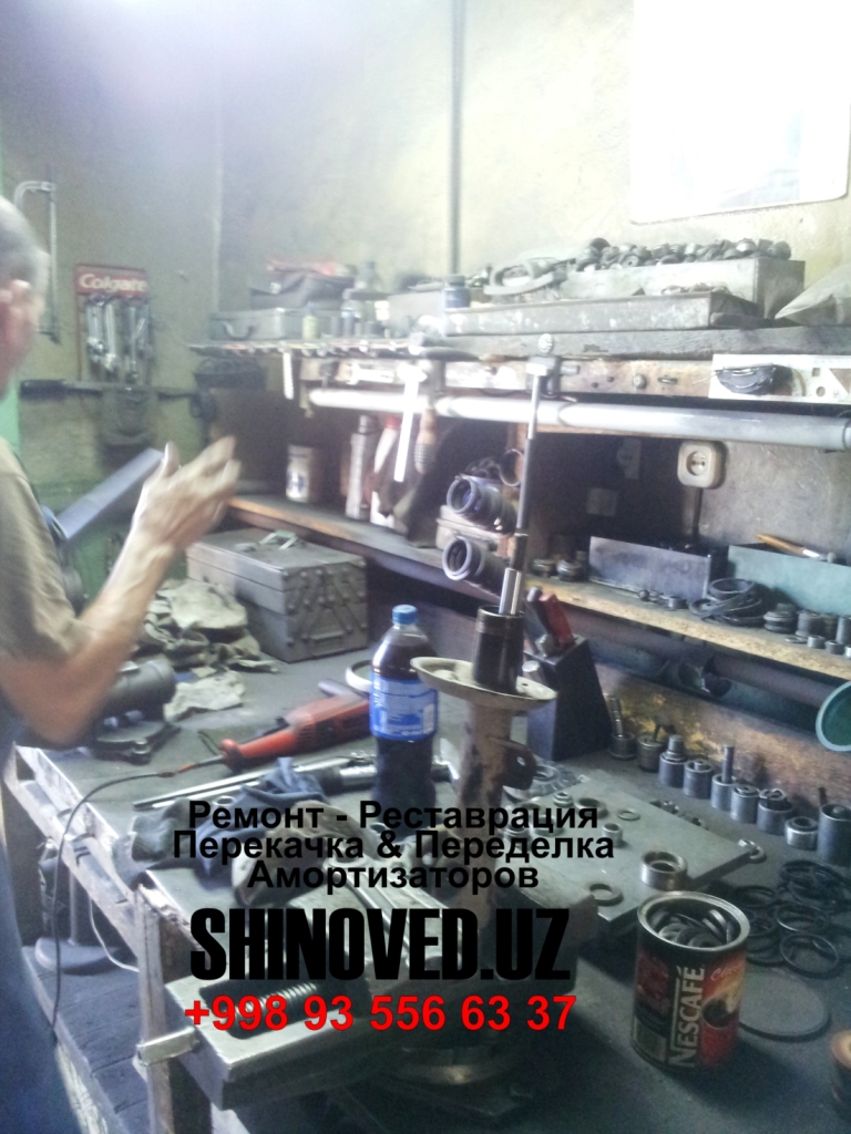 remont amortizatorov shinoved.uz peredelka amortizatorov - perekachka amortizatorov