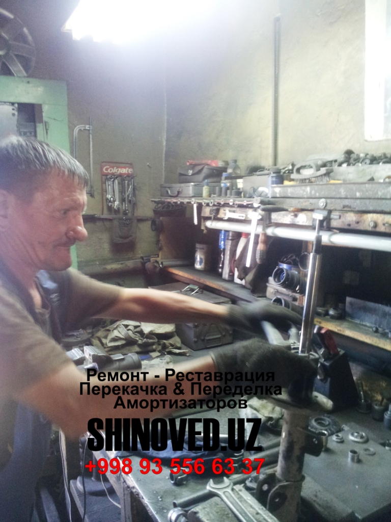 remont amortizatorov shinoved.uz peredelka amortizatorov - perekachka amortizatorov